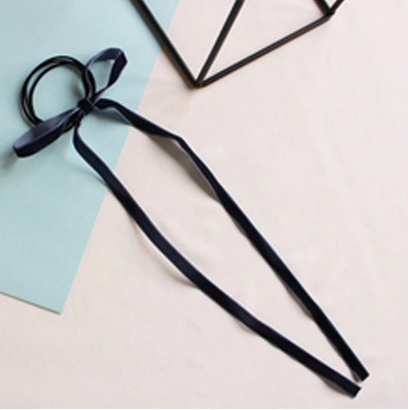 Gumiça para cabelo com laço