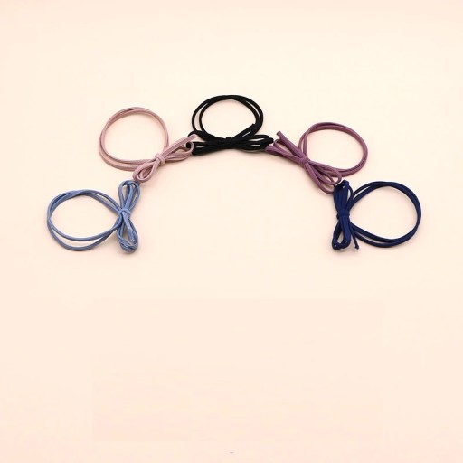 Gumiça para cabelo com laço