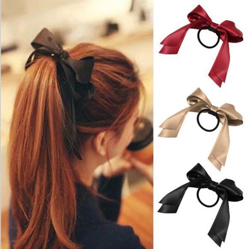 Gummička à cheveux avec nœud