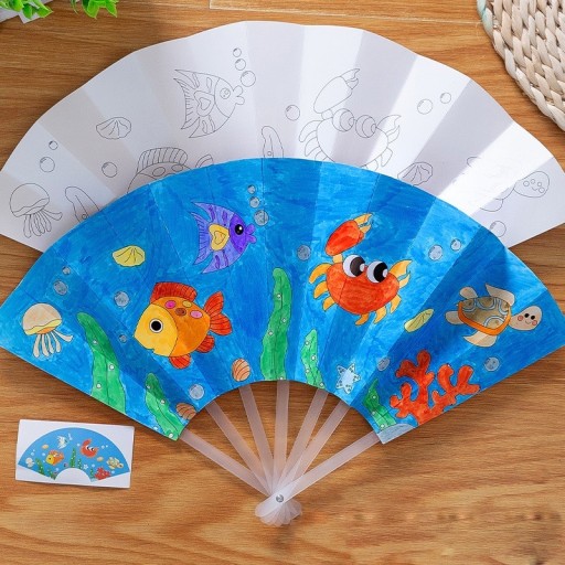 Gyerek ventilátor színezéshez