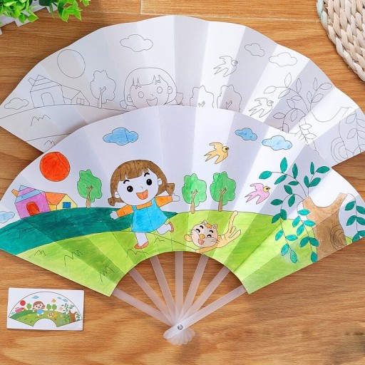 Gyerek ventilátor színezéshez