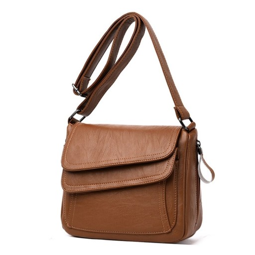 Γυναικεία δερμάτινη τσάντα crossbody M750