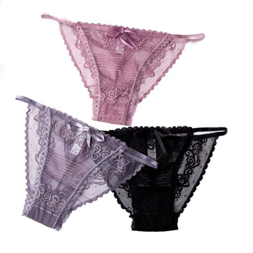 Γυναικείες δαντελένιες εσώρουχες με κορδόνι