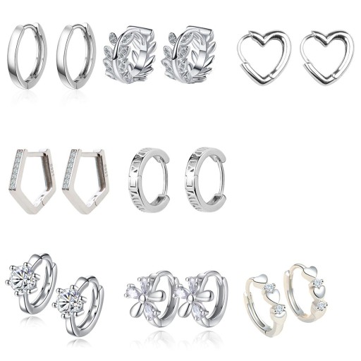 Γυναικείες κυκλικές σκουλαρίκια G234