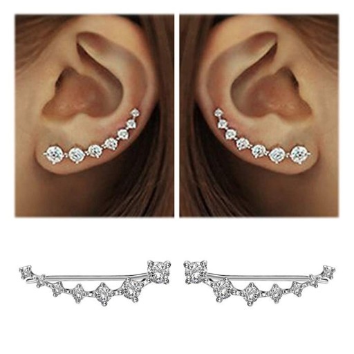 Γυναικείες σκουλαρίκια με πέτρες