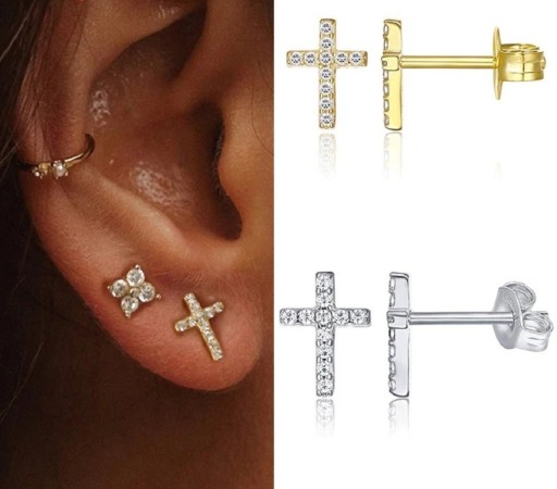 Γυναικείες σκουλαρίκια πεταλούδες A1684