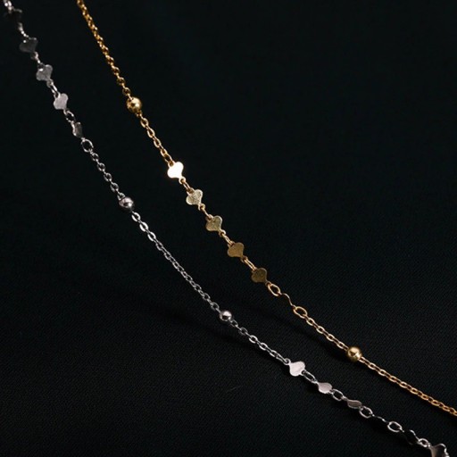 Γυναικείο choker κολιέ με καρδιές