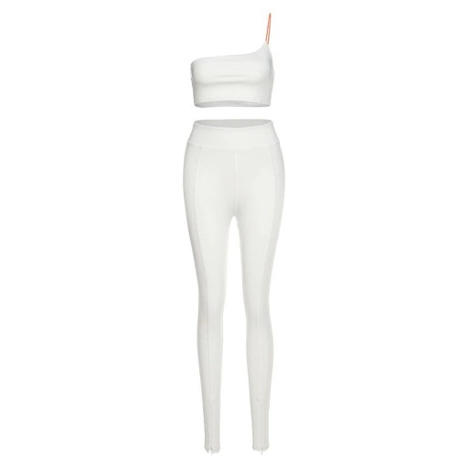 Γυναικείο crop top και παντελόνι B1063