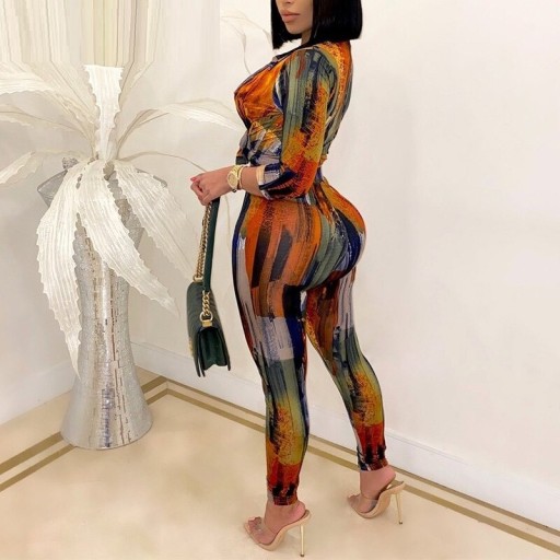 Γυναικείο crop top και παντελόνια B1259