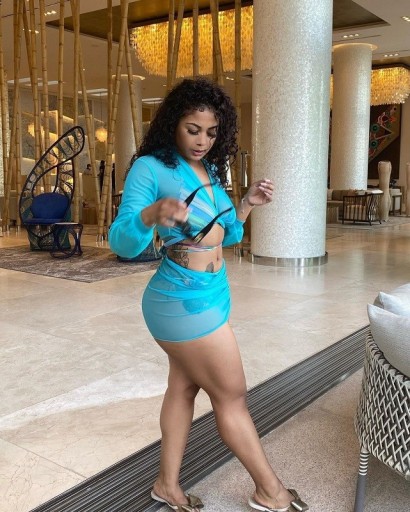 Γυναικείο crop top και φούστα P772