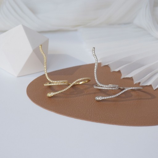 Γυναικείο δαχτυλίδι φίδι D1565