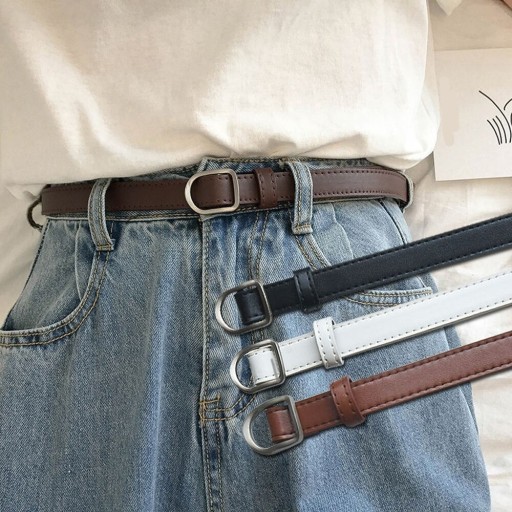 Γυναικείο δερμάτινο ζωνάκι L73