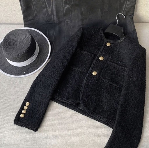 Γυναικείο καμπαρντίνα από tweed P2266