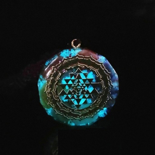 Γυναικείο κολιέ Sri Yantra