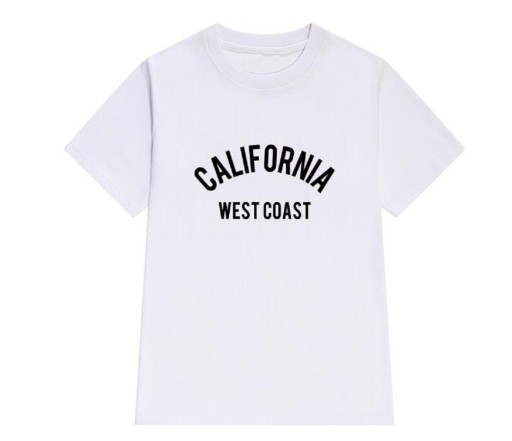 Γυναικείο μπλουζάκι με το κείμενο CALIFORNIA