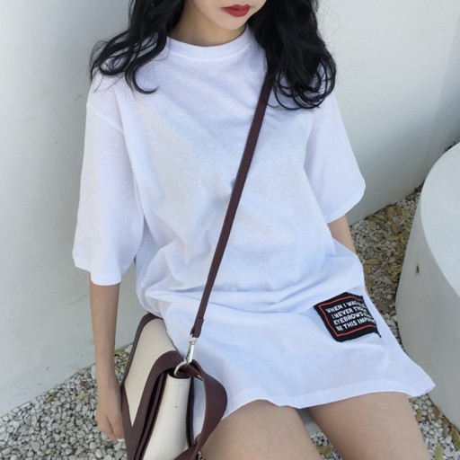 Γυναικείο oversize μπλουζάκι A1244