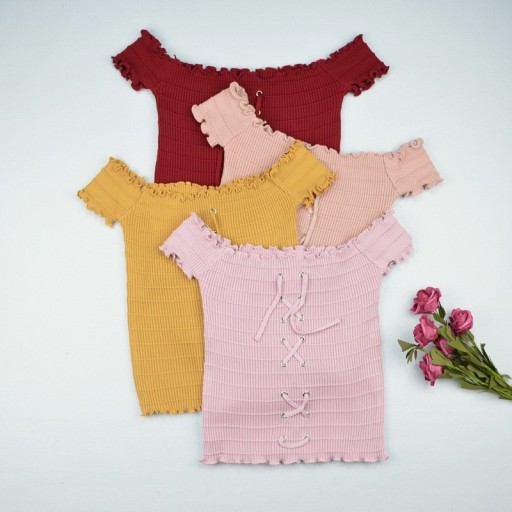 Γυναικείο σφιχτό μπλουζάκι