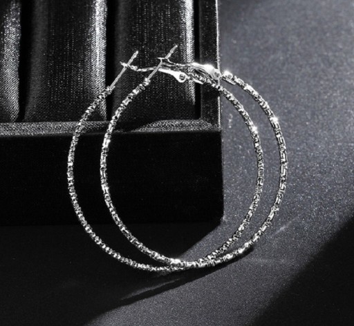 Γυναικείοι κυκλικοί σκουλαρίκια G1284