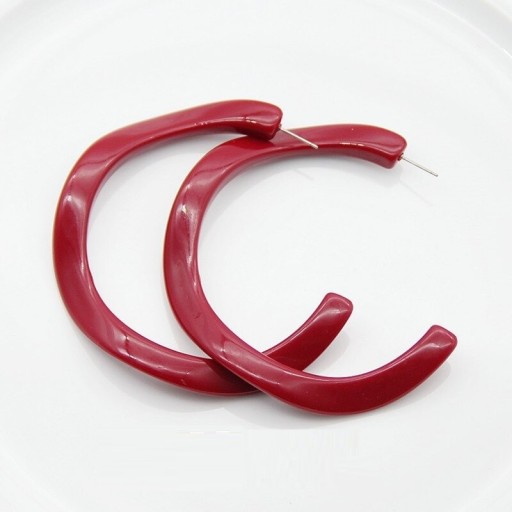 Γυναικείοι κυκλικοί σκουλαρίκια G1355