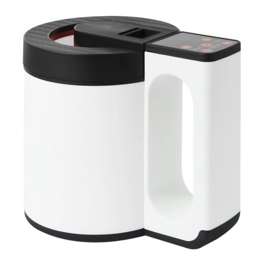 Gyógynövényolaj és tinktúra készítő dekarboxilációval 5 hőmérsékleti fokozattal 550 ml 22 x 22 x 17 cm rozsdamentes acél 304 fehér otthoni használatra