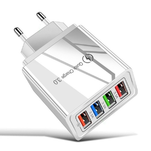 Gyors töltő adapter 4 USB port