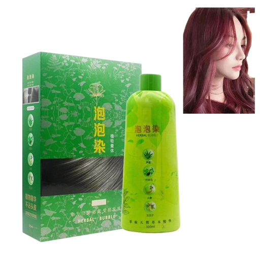 Haarkleurshampoo Haarkleur Uitwasbare haarkleur 500 ml Voor alle haartypes
