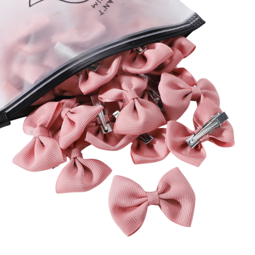 Haarschleifen, 10 Stück, Schleifenclips, elegante Haar-Accessoires, bunte Haarschleifen, stilvolle Haarspangen für Mädchen und Frauen