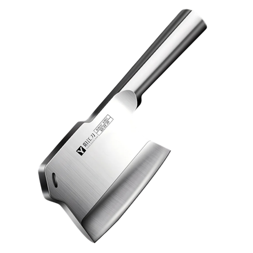 Hachoir à viande forgé 28 x 14 x 10 cm Couteau renforcé en acier inoxydable pour les os Couteau de cuisine de découpe et de hachage avec poids