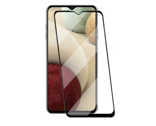 Hærdet glasbeskytter til Samsung M02, sort
