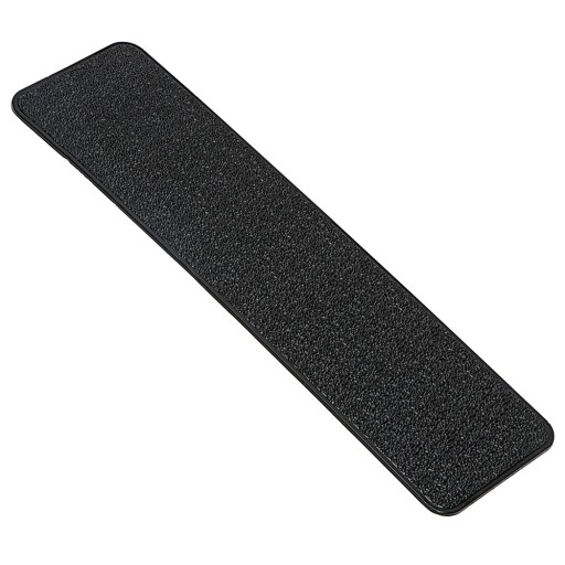 Haftende Unterlage für das Armaturenbrett des Autos, 28 x 8 cm, elastisches Material, schwarzer Halter für kleine Gegenstände für Fahrer
