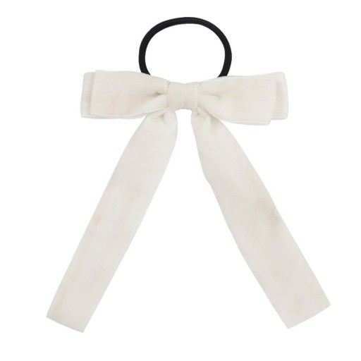 Hair Tie with Bow Velvet Polyester