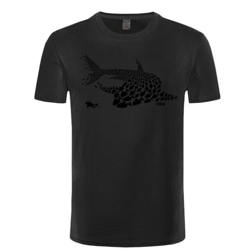 Haj-t-shirt för män T2231