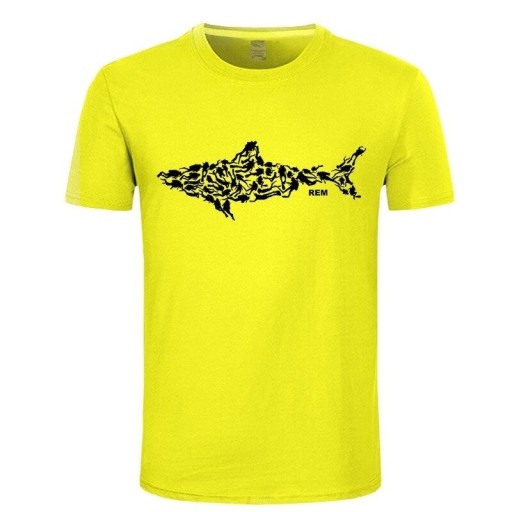 Haj-t-shirt för män T2377