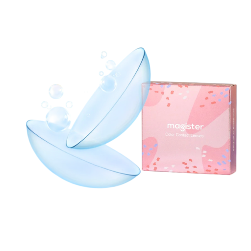 Halfjaarlijkse heldere contactlenzen met sterkte -2.50 HEMA 14.0 mm met UV-filter zachte dunne lenzen voor dagelijks gebruik en correctie van het gezichtsvermogen
