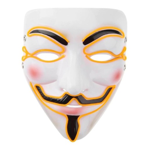 Halloween lysende maske H1051