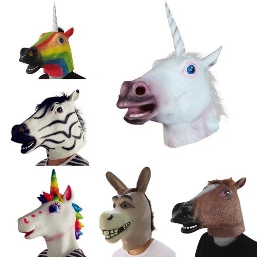 Halloween-naamio H1106