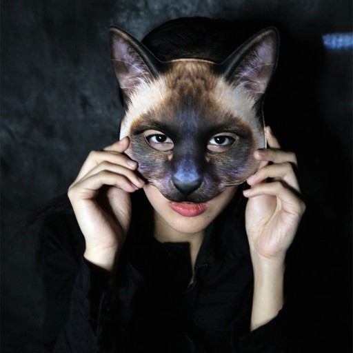 Halloween-naamio H1126