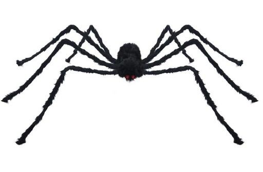 Halloweenska dekorácia pavúk 125 cm