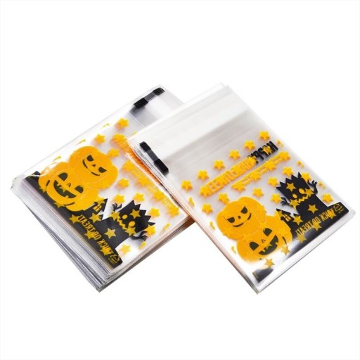Halloweenske darčekové vrecúška 100 ks