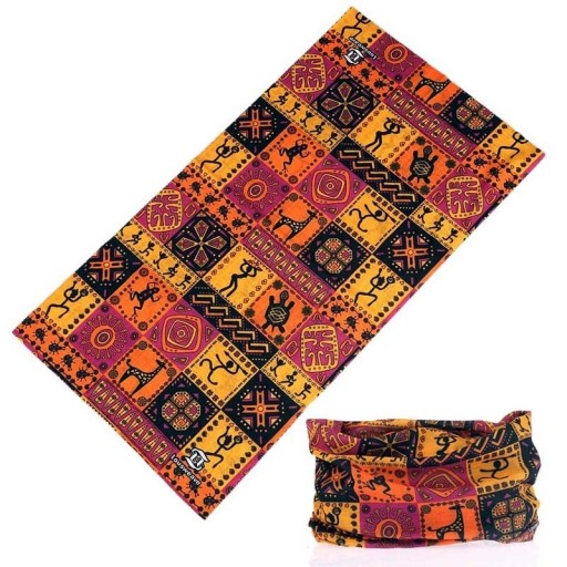 Halsdoek met A4-patroon