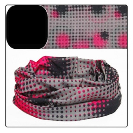 Halsdoek met patroon A1
