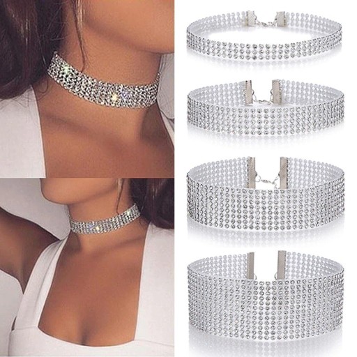 Halskæde med choker til kvinder