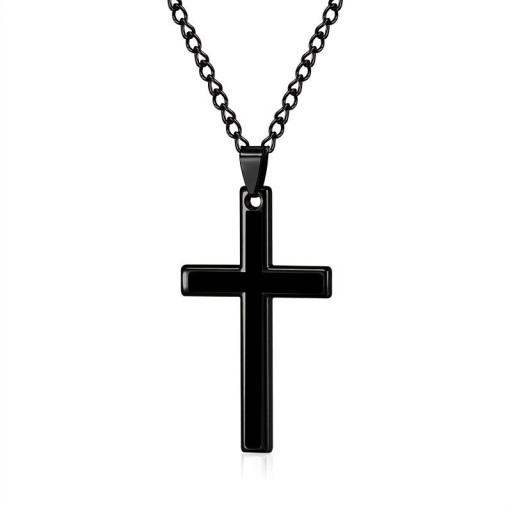 Halskette mit Anhänger Kreuz D127