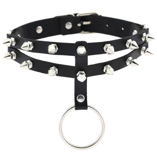 Halskette mit Spike-Kragen für Damen