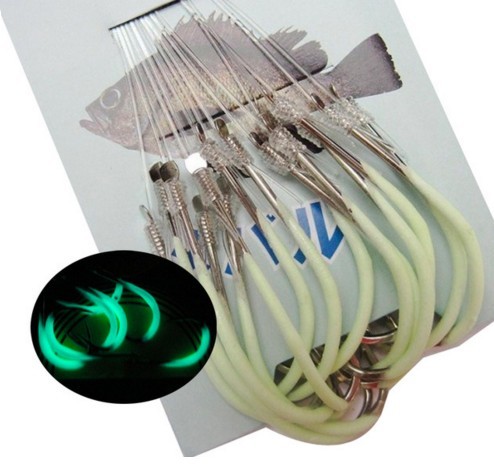 Hameçons de pêche lumineux