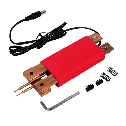 Handheld spotting pen voor 18650 batterijen Geïntegreerd lasapparaat met automatische start 85 cm kabel Aluminium-koperlegering