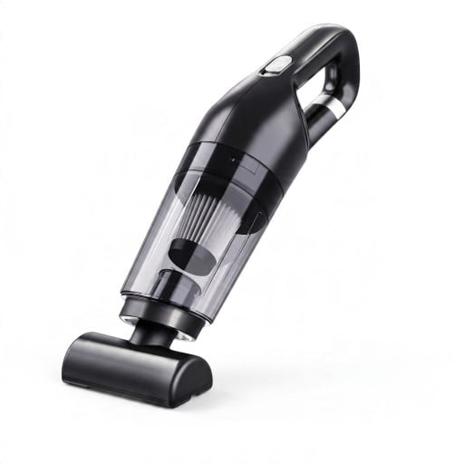 Handheld Wireless Vacuum Cleaner 120 W Suction Power 10,000 Pa Washable HEPA Filter USB Charging Black With Attachments For Car and Home