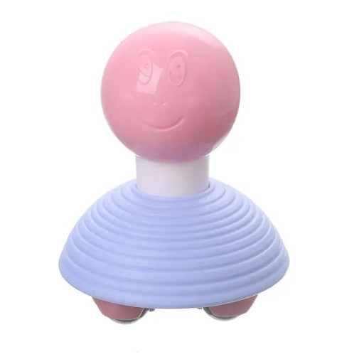 Håndholdt massageværktøj med tre magnetiske kugler til afslapning af hele kroppen Kugleapparat til punktmassage Muskelmassageværktøj 10 x 7 cm