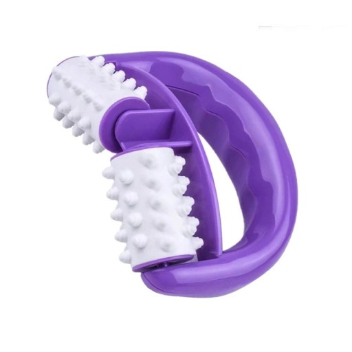 Handmassagerol tegen cellulitis Acupressuurmassage voor handen, benen, buik, dijen en billen Massagetool voor pijnlijke, gespannen spieren 15 x 10 x 2 cm