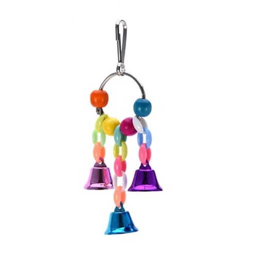 Hangend speelgoed met belletjes voor vogels C859